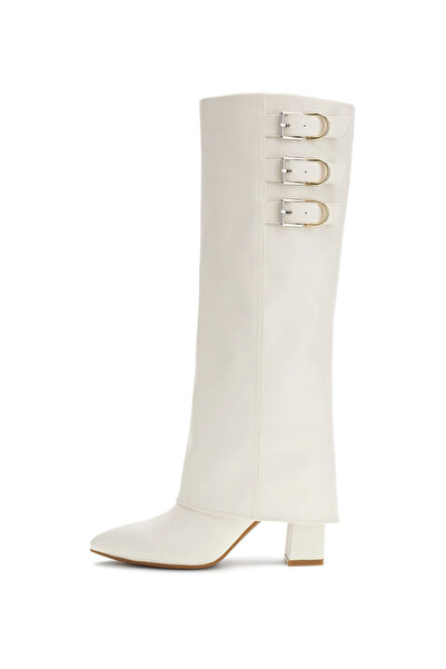 Guess Beyaz Kadın Çizme FLFGARELE11-IVORY