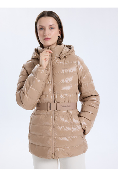 Calvin Klein Kahverengi Kadın Standart Mont LV044D542GPAI