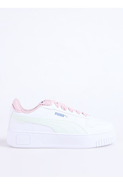 Puma Beyaz Kız Çocuk Yürüyüş Ayakkabısı 40320801-Carina Street Lacey 2.0 Jr