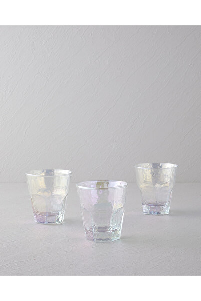 English Home Lustraze Glass 3-Piece Lustered Glass 375 ml Colored