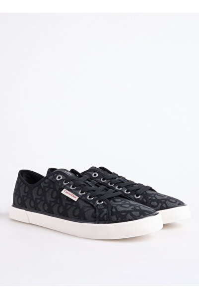 Calvin Klein Siyah - Beyaz Erkek Sneaker ESS VULC LOW MG CV MONO
