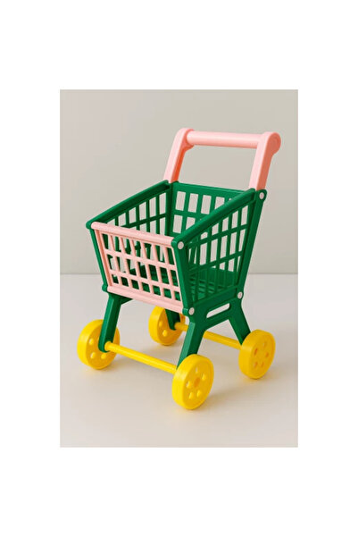 Toybox Children's Home Simulation Supermarket Mini Shopping Cart Toy Baby Fruit and Vegetable Shopping Cart