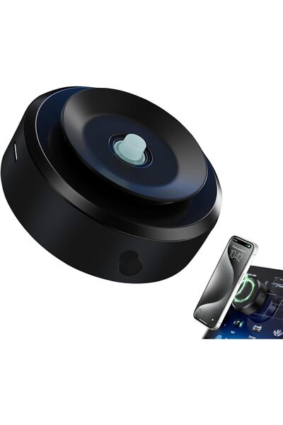 Generic Jkoailiwi Magnetic Electric Phone Holder – Suction Mount, Universal, Black