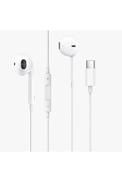IQ TOUCH Solo S9S Wired USB-C In-Ear Stereo Earphones with HQ Microphone - White