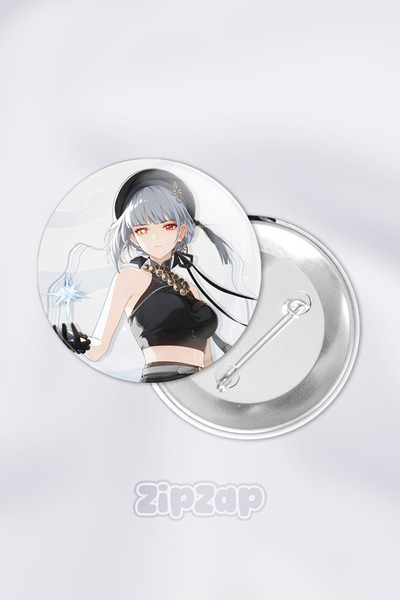 ZipZap مجموعة شارات زينة لحقيبة جاشا من سانهوا ووثيرينج ويفز مع دبوس وشارة زر...