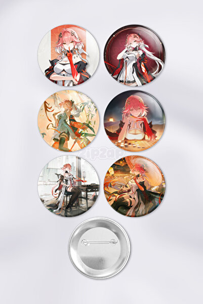 ZipZap مجموعة شارات زينة لحقيبة تشانغلي ووتھيرينج ويفز (6 قطع)