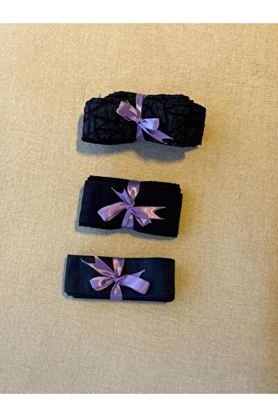 outline Pack of 3 navy belts - assorted designs