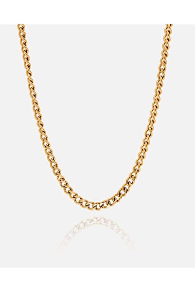 MINIMALE CUBAN NECKLACE (GOLD)