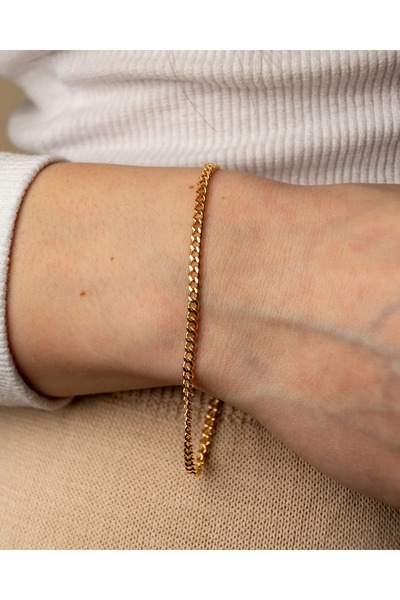 MINIMALE BRĂȚARĂ CUBAN (GOLD)