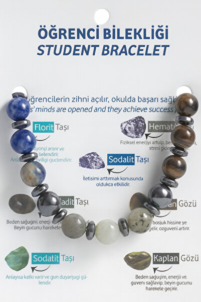 ÇAĞ MODA AKSESUAR سوار الطالب من الحجر الطبيعي