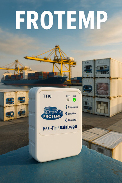 FROTEMP Gerçek Zamanlı Konum ve Isı-Nem Kayıt Takip Cihazı