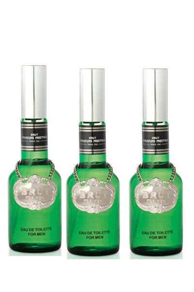 BRUTE Brut Green Perfume 100ml, 3 pieces