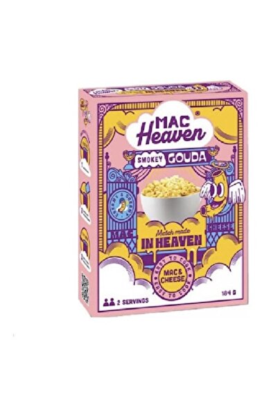 Mac heaven Macaroane cu sos de branza Gouda afumata, Mac&Cheese, MAC Heaven, 184 g