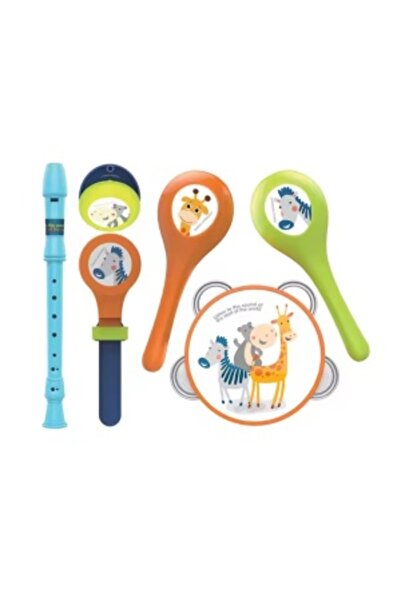 CREATIVE Set of 6 musical instruments for children 3 years+, plastic, multicolor