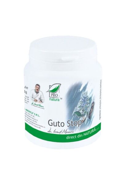 Pro Natura Gutostop food supplement, Pro Natura, 200 Capsules