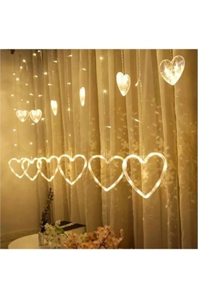buradanaldım Kalp Şeklinde Gün Işığı 3 Metre Uzunluğunda Led Işık