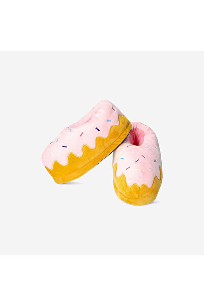 Flying Tiger Copenhagen Pembe Şekerleme Detaylı Peluş Terlik 38/39