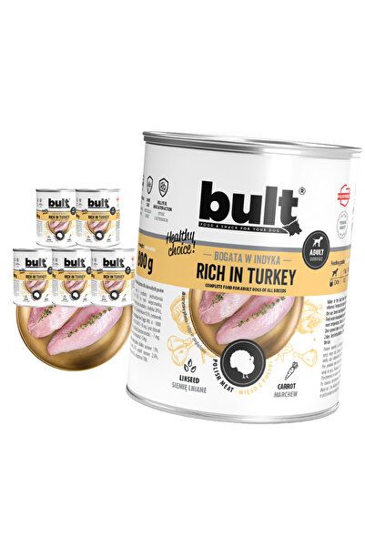 Other CONSERVĂ BULT BOGATĂ ÎN CURCAN 800G 6 buc.