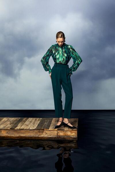 KAMEYA BİLEK BOY KLASİK PANTOLON 26W20822