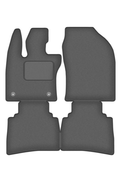 Other Dywaniki samochodowe welurowe grafitowe do: Toyota Prius V liftback (20...