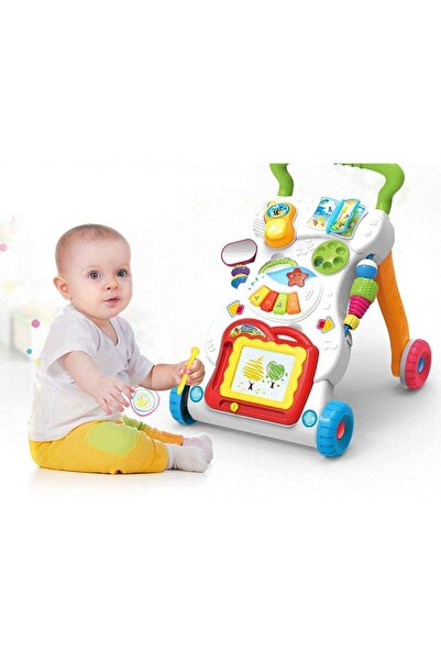 REZZOSS Stand Baby Walker, 3 In 1 Baby Walker, Musical Toy Walker For Baby, with Multifunctional Removable
