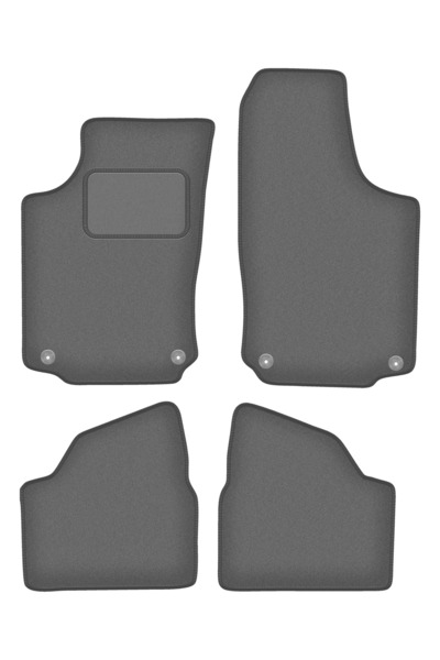 Other Dywaniki samochodowe welurowe grafitowe do: Opel Corsa C hatchback (200...