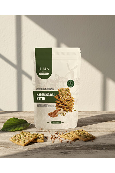 Nima Gurme كعكة الحنطة السوداء الخالية من الغلوتين 50 جرام