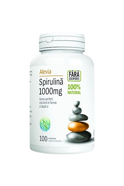 Alevia Supliment alimentar Spirulina 1000 mg Alevia, 100 capsule