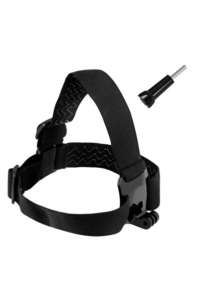 Other Bandă de susținere pentru cască pentru camere sport GoPro, reglabilă, universală, neagră