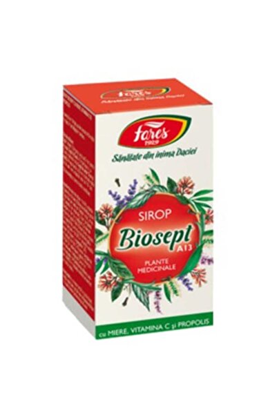 Fares Biosept cu miere si propolis Sirop, 100 ml