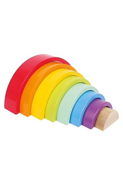 Small Foot Wooden Rainbow, 8 Pieces, Large