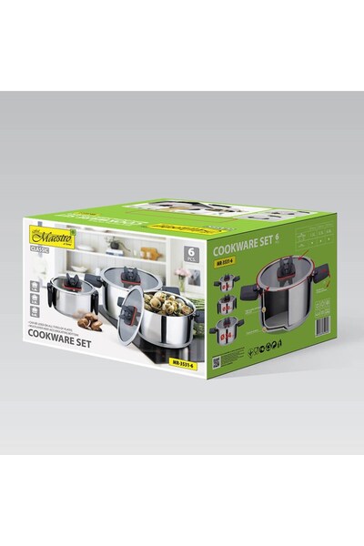 Other Zestaw garnków 6 elem. MAESTRO MR-3531-6