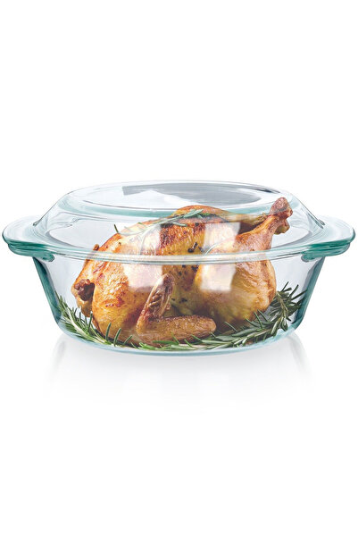 Other Naczynie żaroodporne z pokrywką szklane 2 l+750 ml