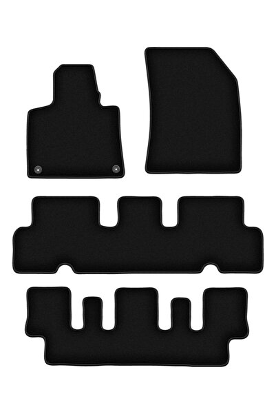 Other Dywaniki welurowe BASIC zarne do: Citroen C4 Grand Picasso II minivan 7...