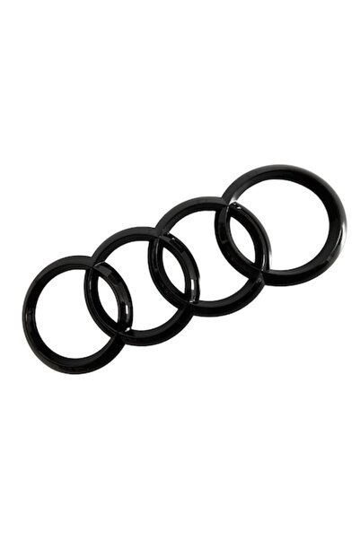 OEM Audi Black Rear Emblem