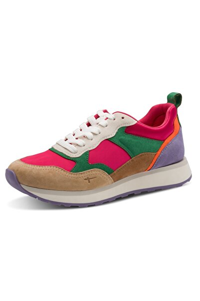 Tamaris Damen Low Sneaker Low Top 1-23741-43 Mehrfarbig 902 Multicolor Leder/...
