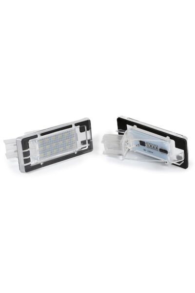 GizMondo Lumini LED pentru plăcuțele de înmatriculare pentru Dacia Duster, Logan MCV III, Lodgy, Renault Captur, Espace, Fluence, Sc