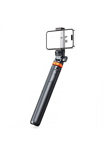 Other Selfie stick kijek do zdjęć Bluetooth z tripodem pilotem i głowicą 180 do 148cm - biały