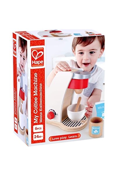 Hape Ξύλινο σετ παιχνιδιού - Μηχανή εσπρέσο