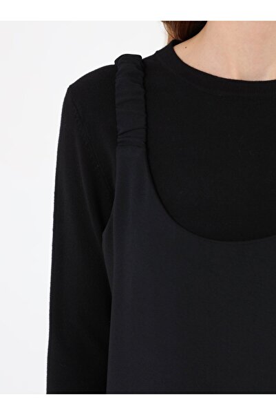 Benin Hijab Dress - Black -