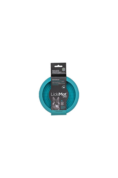 LickiMat Dog Feeder Turquoise Rubber