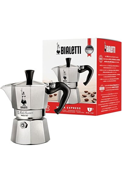Bialetti Espresso Maker 60 ml - Silver