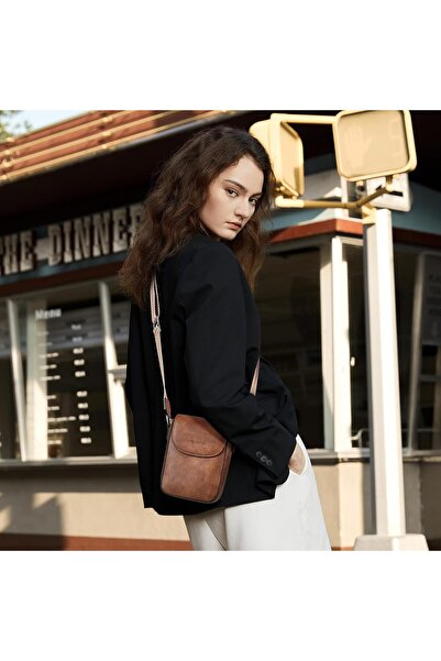 BOSTANTEN Womens Crossbody Purse Leather Cell Phone Bag Small Shoulder Handbags Purse