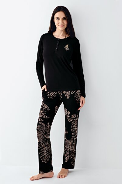 Arnetta Kadın % 50 Modal % 50 Cotton Exclusive Pijama Takım