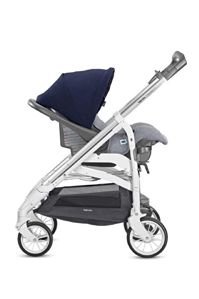 Inglesina Now Self-Folding Cabin Size Stroller Smooth Ride, Adjustable Recline One-Hand