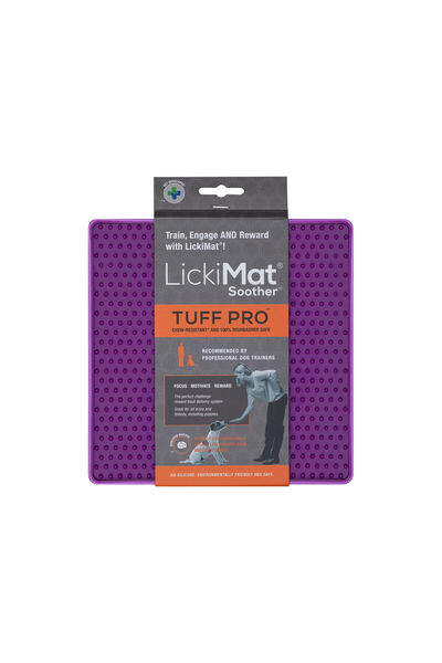 LickiMat Dog Feeder Purple polypropylene TPR