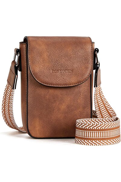 BOSTANTEN Womens Crossbody Purse Leather Cell Phone Bag Small Shoulder Handbags Purse
