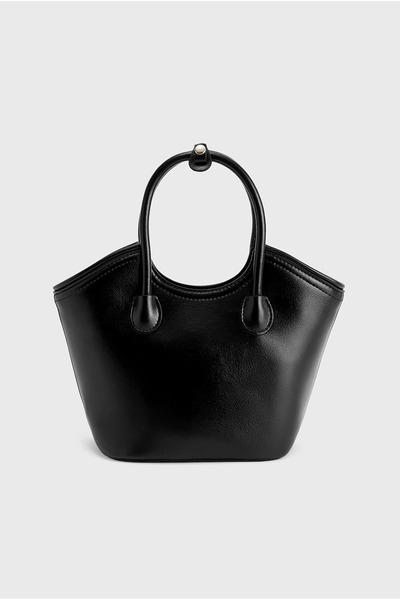 adL Çift Kulp Siyah Çanta