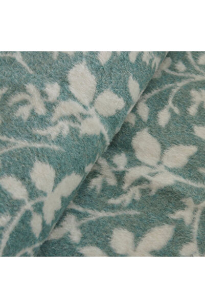 Karaca Home Cintia Double Acrylic Blanket Dark Mint