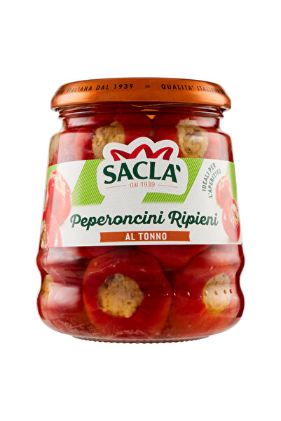 Sacla Tonno Pepperoncini Ripieni pungă 280g